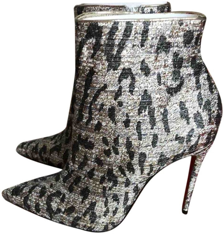 so kate studded glitter bootie