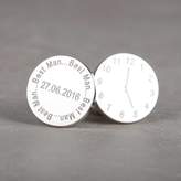 Thumbnail for your product : Nest Personalised Wedding Cufflinks For The Best Man
