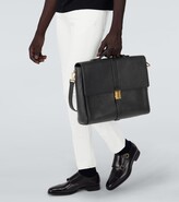 Thumbnail for your product : Tom Ford Grained leather T clasp briefcase
