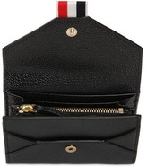 Thumbnail for your product : Thom Browne Grained Leather Envelope Wallet