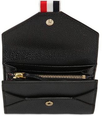 Thom Browne Grained Leather Envelope Wallet