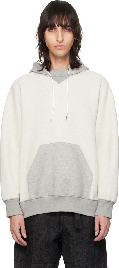 パーカー・フーディ Sacai Chalk Stripe Hoodie sacai-001-BLACK-Chalk-Stripe-