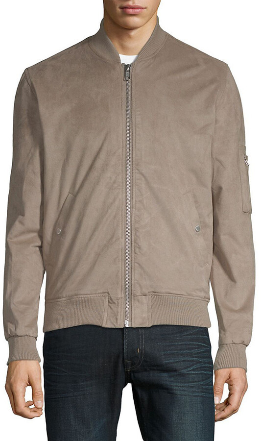 slate & stone bomber jacket