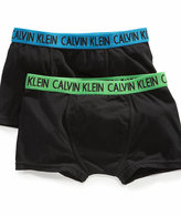 Thumbnail for your product : Calvin Klein Boys' 2-Pack Trunks