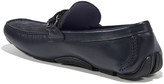 Thumbnail for your product : Ferragamo Stuart 3 Croc-Embossed Leather Drivers