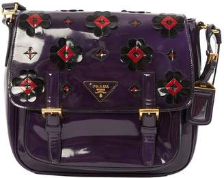Prada Purple Patent leather Handbags