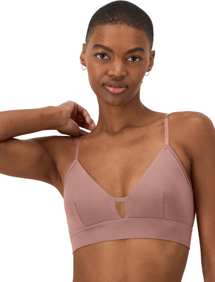 Hanes Originals Women’s Supersoft Longline Bralette