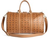 Thumbnail for your product : MCM 'Large Heritage' Coated Canvas Weekend Duffel Bag