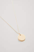 Thumbnail for your product : COS PENDANT NECKLACE WITH DISC