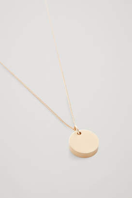 COS PENDANT NECKLACE WITH DISC