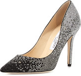 Thumbnail for your product : Jimmy Choo Tania Crystal Degrade Pump, Black