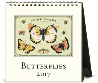 Cavallini CAL17-18 Butterflies Desk Calendar
