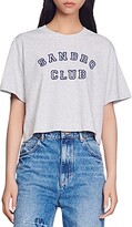 Thumbnail for your product : Sandro Club Cropped Tee