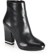 Thumbnail for your product : Michael Kors Catherine Leather Ankle Boots
