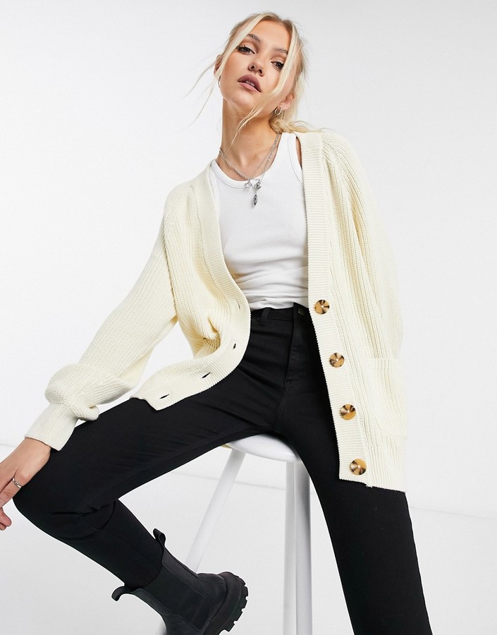 monki oversized cardigan