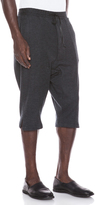 Thumbnail for your product : Public School Wool Shorts in Charcoal