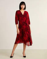 calvin klein snake print dress