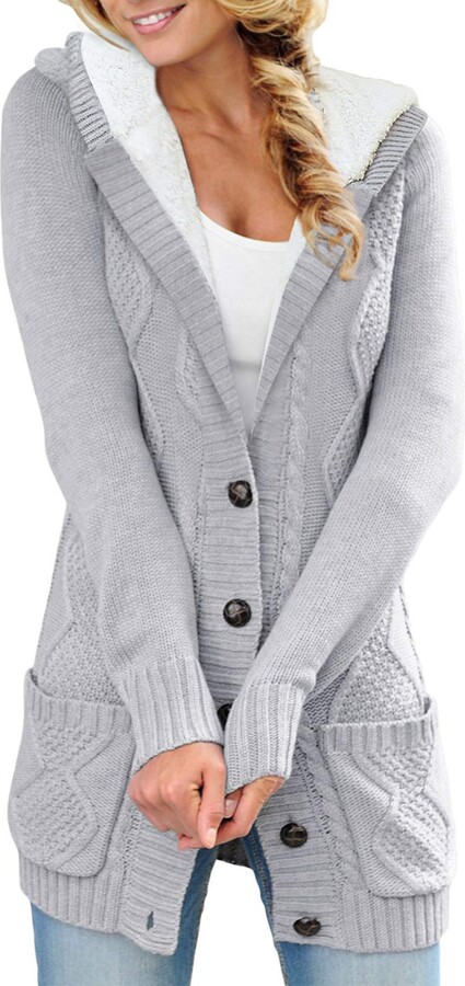 womens warm cardigans uk