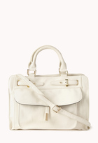 Thumbnail for your product : Forever 21 Signature Faux Leather Carryall