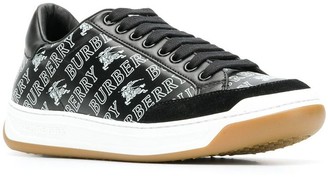 Burberry Logo Lace-Up Sneakers