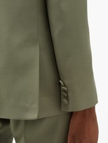 Thumbnail for your product : Pallas Paris Glasgow Single-breasted Wool Jacket - Khaki