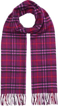 Burberry The Classic Vintage Check Cashmere Scarf