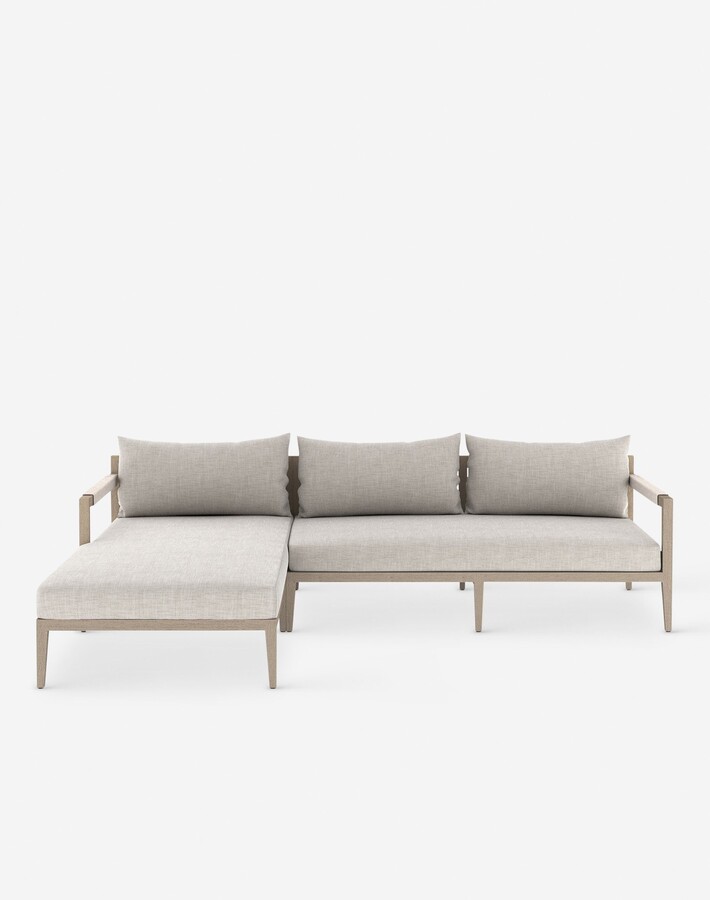 Lulu and Cadenza Indoor / Outdoor Teak Sectional Sofa ShopStyle