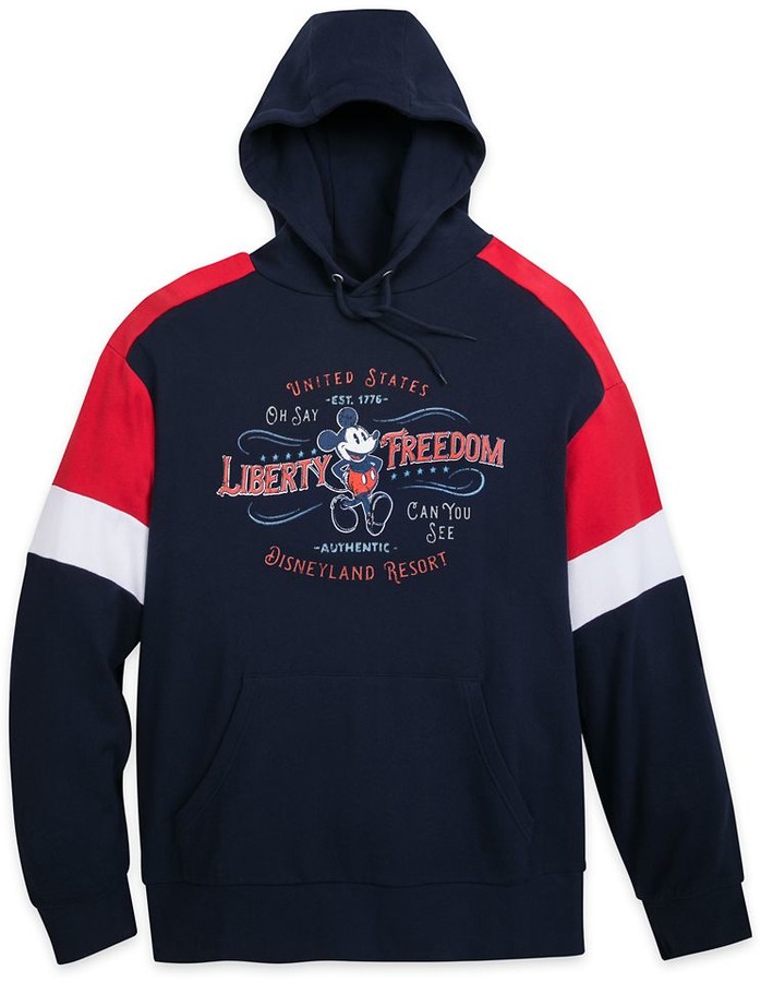 mickey mouse pullover hoodie men's