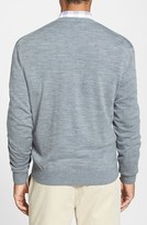 Thumbnail for your product : Cutter & Buck 'Douglas' Merino Wool Blend V-Neck Sweater (Big & Tall)