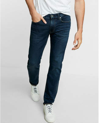 Express slim fit straight leg flex stretch jeans