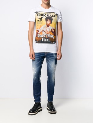 DSQUARED2 Bruce Lee T-shirt - ShopStyle