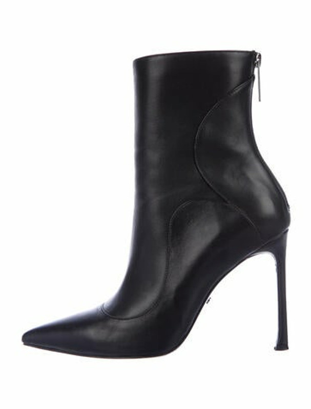 Christian Dior Essence Leather Boots Black - ShopStyle