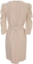 Thumbnail for your product : Be Blumarine Dress 3/4s Crew Neck W/belt And Drape