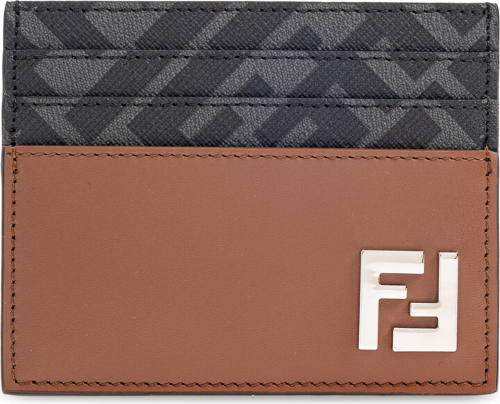 Fendi Card Holder  - Brown
