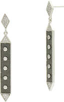 Thumbnail for your product : Freida Rothman Linear Hammered Drop Earrings