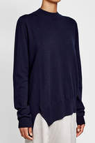 Thumbnail for your product : Jil Sander Cashmere Pullover with Asymmetric Hemline