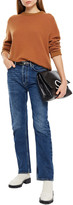 Thumbnail for your product : Acne Studios Log Faded High-rise Straight-leg Jeans