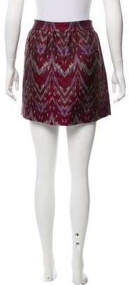 Gryphon Jacquard Mini Skirt