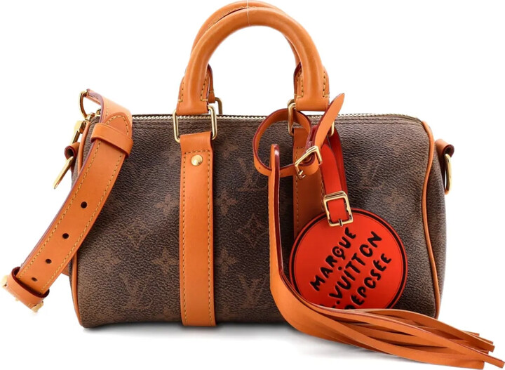 Louis Vuitton Pre-Owned Keepall Bandouliere Bag Monogram Dust Leather 25 shoulder bag