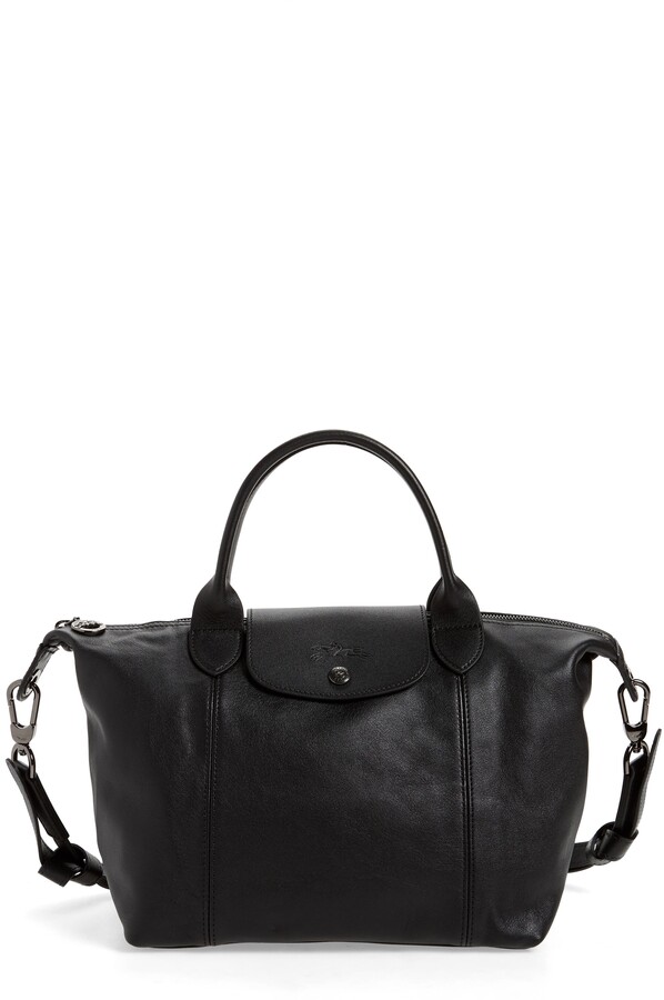 Longchamp Le Pliage Cuir Leather Shoulder Bag ShopStyle