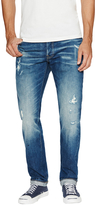 Thumbnail for your product : G Star Distressed 3301 Low Tapered Fit Selvedge Jeans