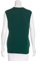 Thumbnail for your product : Oscar de la Renta Cable Knit Sweater Vest