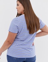 Thumbnail for your product : Junarose stripe ringer t-shirt