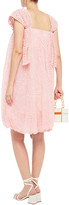 Thumbnail for your product : Simone Rocha Gathered Embroidered Tulle Dress
