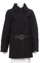 Thumbnail for your product : Ferragamo Short Wool-Cashmere Coat