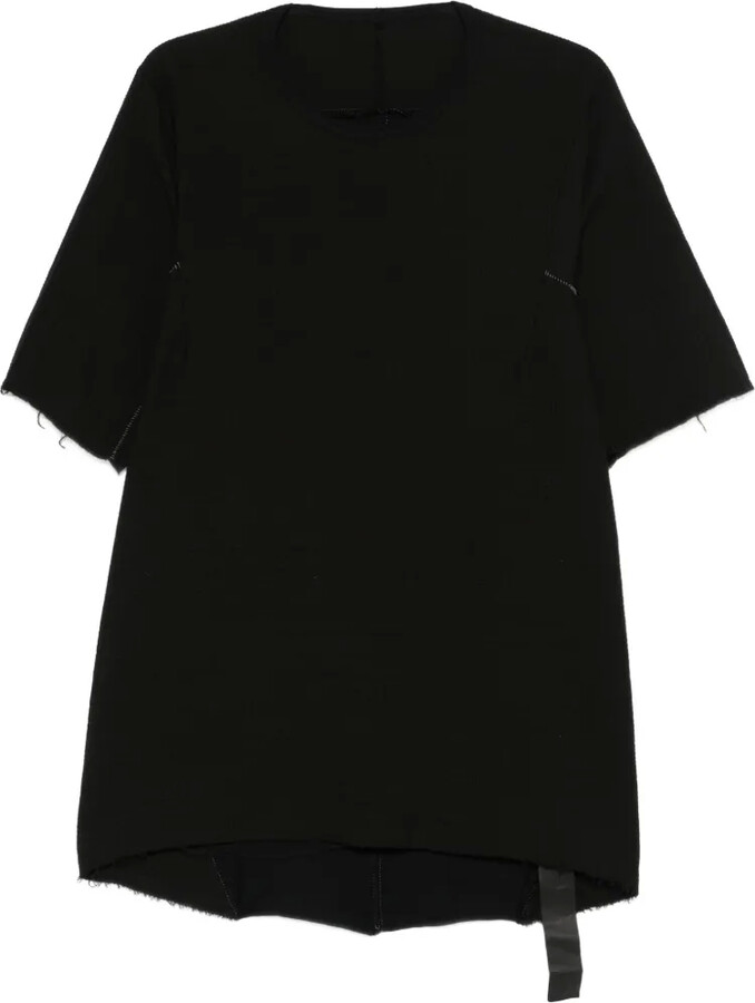 69 BY ISAAC SELLAM frayed T-shirt