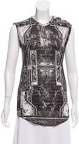 Thumbnail for your product : Balmain Embellished Sleeveless Top