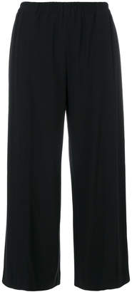 Helmut Lang wide-legged cropped trousers