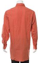 Thumbnail for your product : Burberry Plaid Button-Up Shirt w/ Tags
