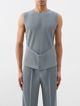 Homme Plissé Issey Miyake Technical-pleated Tank Top